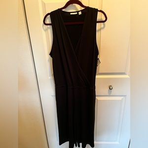 HALOGEN NWT AUTHENTIC PETITE SLEEVELESS ELASTIC WAISTLINE WIDE LEG JUMPSUIT